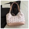 Y2K Underarm Bag French Tote Bag Trendy Bow Ribbon Shoulder Bag  Women