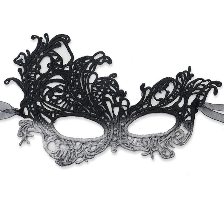 Princess Lace Phoenix Mask With Glitter And Gradient Colors For Halloween Costume Party