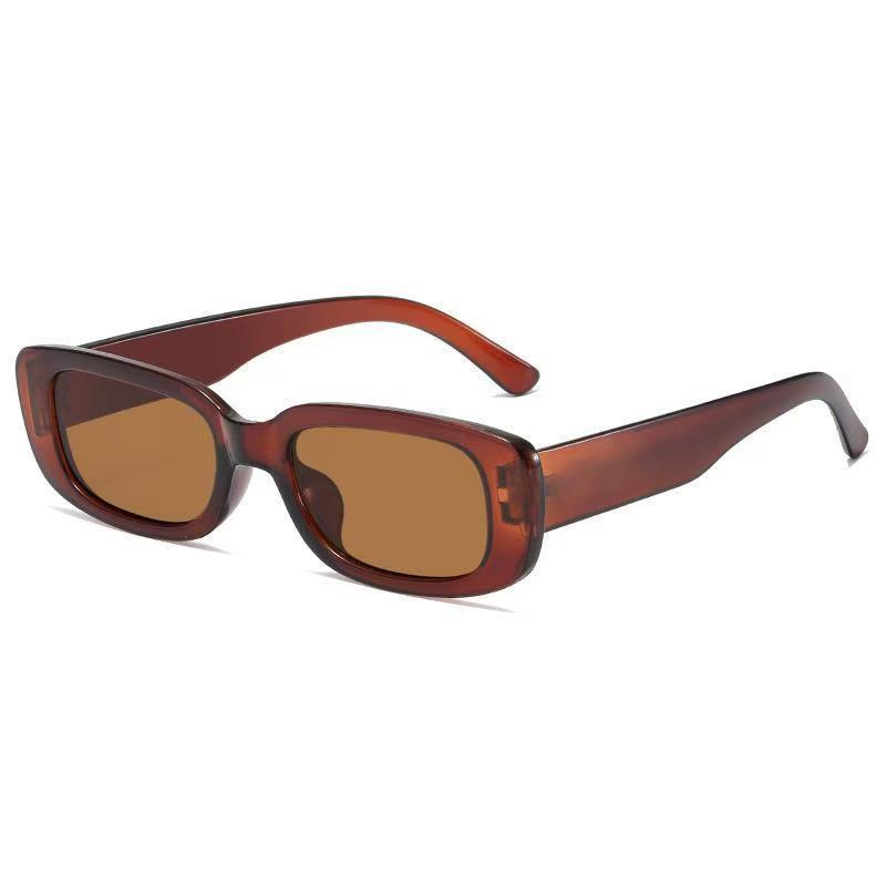 New Fashion Candy Color Small Frame Eyeglasses Men Sun Glasses Women Vintage Trendy Style Shades UV400 Eyewear