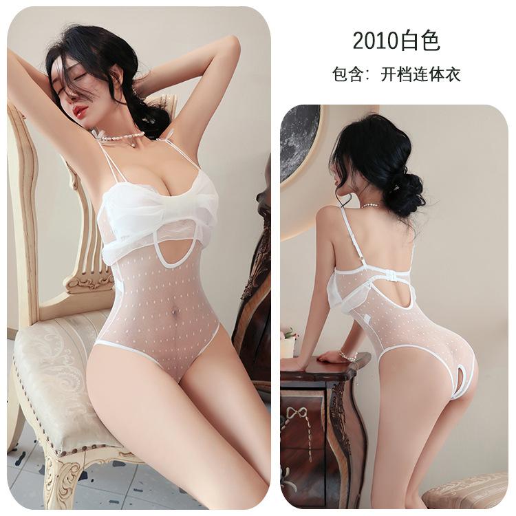Σέξι εσώρουχα σέξι ζαρτιέρες hollow onesie γυναικείες καυτές ομοιόμορφες πιτζάμες ανοιχτής προοπτικής
