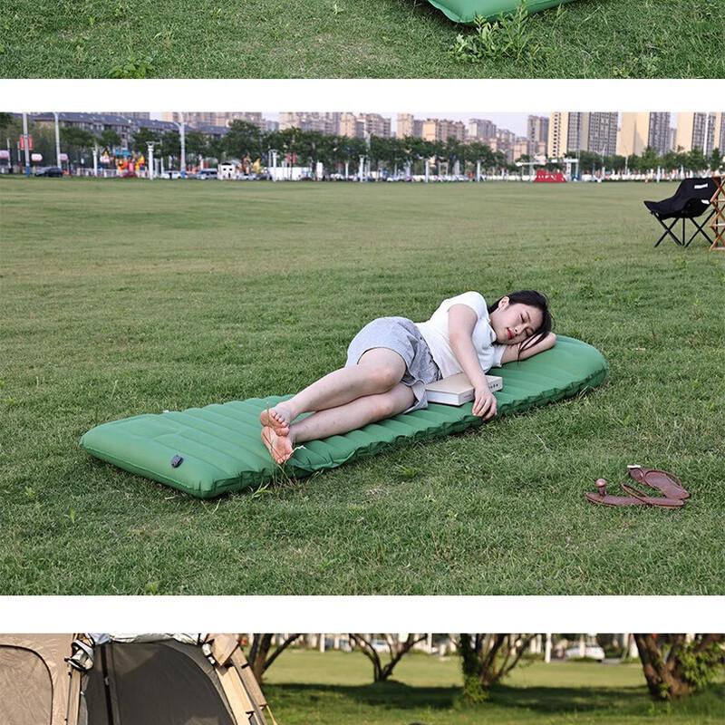 OEING Foot-Press Inflatable Camping Mattress