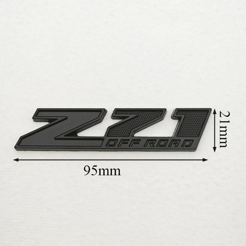 

3D Metal Logo Z71 Z71OFF ROAD Car Sticker Rear Trunk Embelem Badge For Chevrolet Silverado Colorado Cheyenne Exterior Accessorie