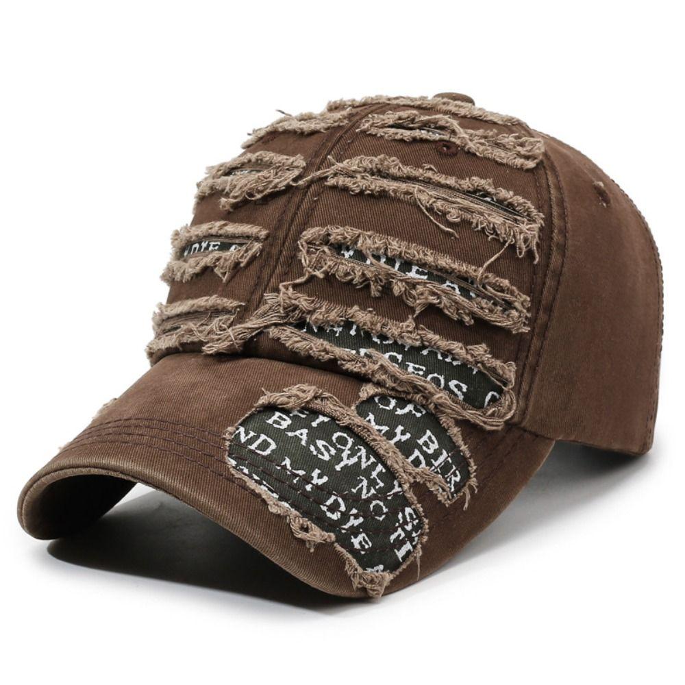 Cotton Baseball Cap Unisex Cool Cowboy Hat Fashion Retro Peaked Cap Men Women