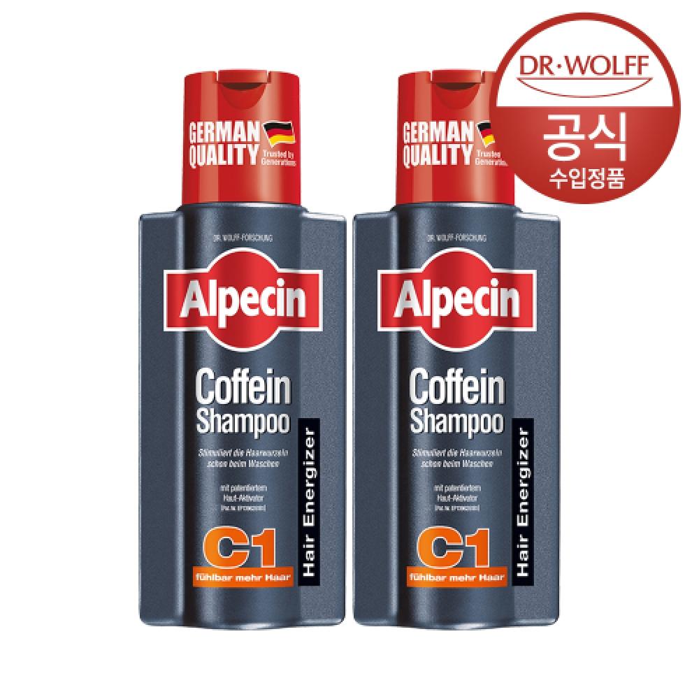 Alpecin Caffeine Shampoo C1  Hair Strengthening  250ml X 2 NONE