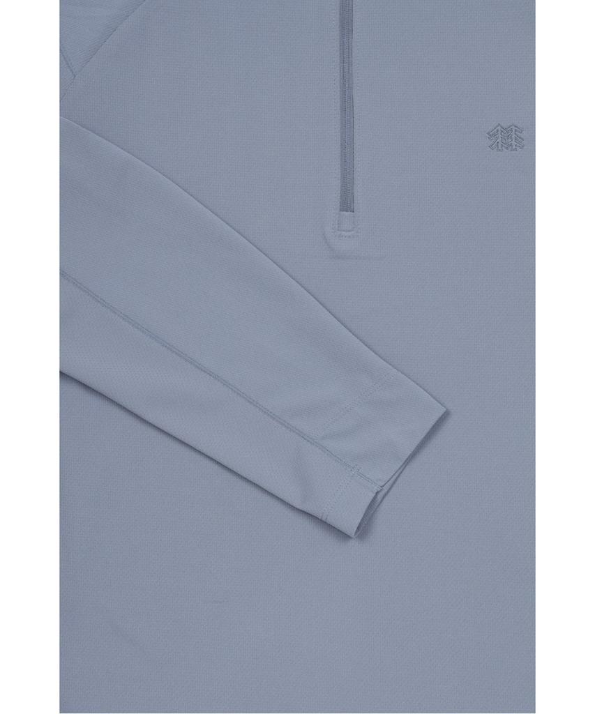 Koolongseupocheu Men'S Basic Zip-Up Long Sleeve T-Shirt Jwtbm26251Gbu
