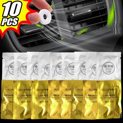 Auto Duft Scheiben Ergänzung PE Duft Tabletten/Parfüm Baumwolle Auto Lufterfrischer Parfüm Diffusor Duft Ergänzung