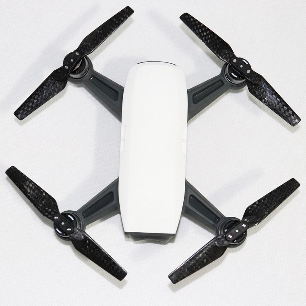 2 pairs Foldable Carbon Fiber Propellers Blades Drone Quadcopter Accessory For DJI Spark