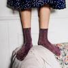 1 Pairs Women'S Thin Sheer Breathable Sexy Shiny Socks Silk Socks Luxury Design High Quality Socks