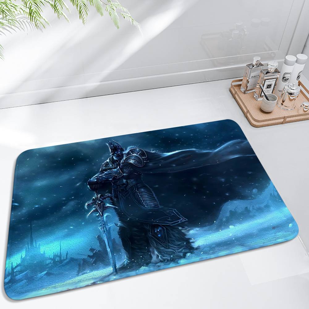 

Game W-World-S Of Warcraft-S Floor Mat Living Room Rug For Bedroom Welcome Mat Outdoor Rug 40x60cm