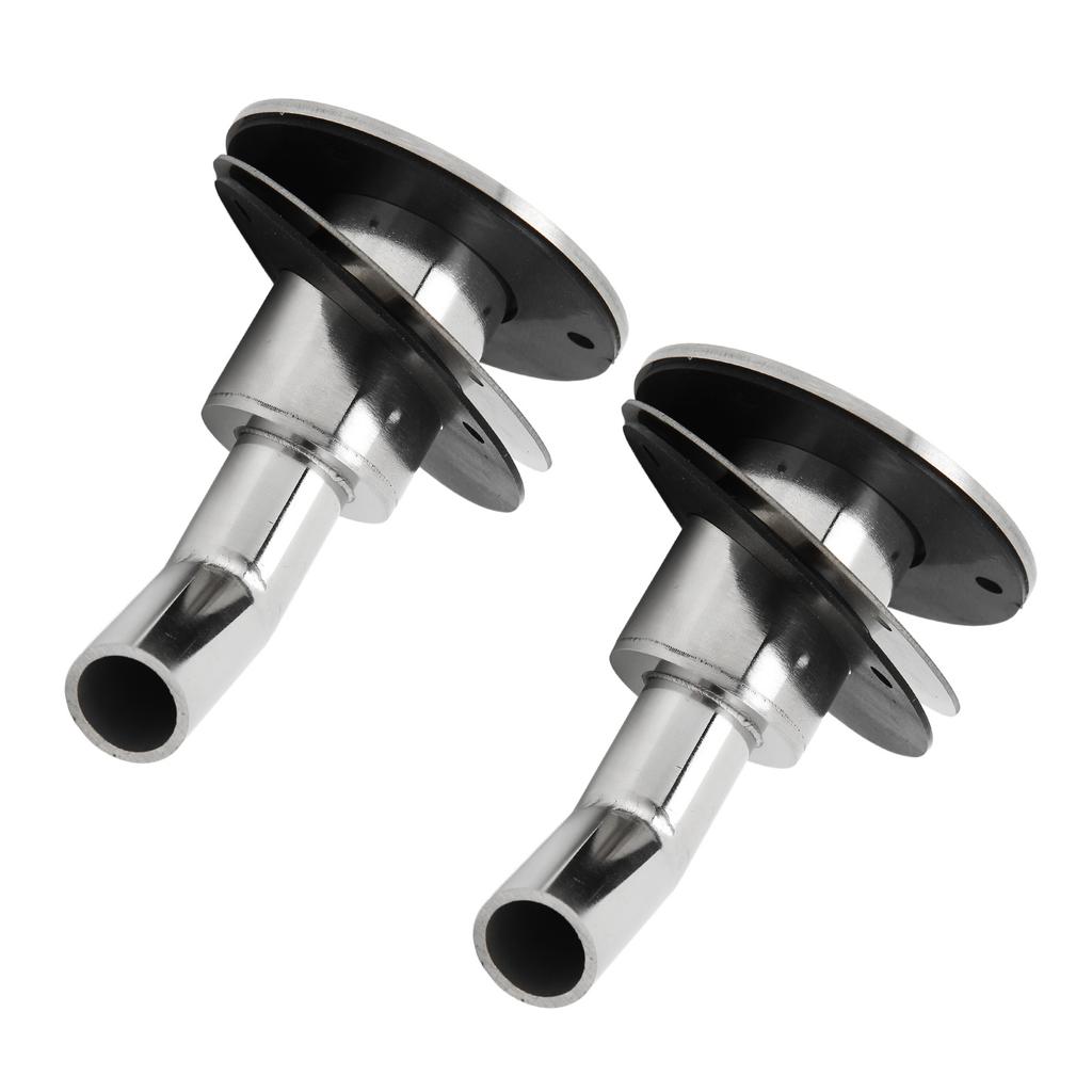 22mm Thru Hull Exhaust Skin 316 Stainless Steel Mirror Polished for Diesel Parking Heaters