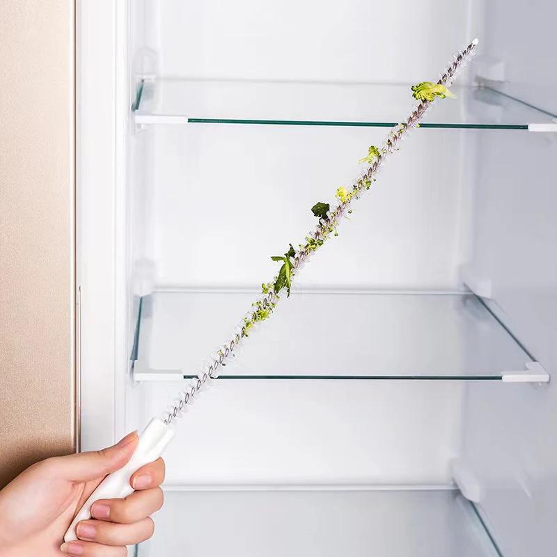 Ekonomický kartáč na čištění kanalizace v koupelně, kartáč na bagrování, flexibilní čistič odpadů, ucpávací zátka, odstraňovač otvorů do dřezu, nástroj na odstraňování odpadů