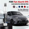 Car Exclusive Purpose For FIAT Abarth 595 Car Paint Repair Pen Paint Scratch Repair Accessories Abarth Red Black Gara White Mode