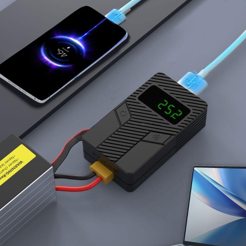 SpeedyBee FDQ Battery Discharger with Heat Dissipation Port USB C Interfaces Supports Multiple Quick Charging Protocols