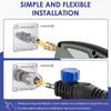 Pressure Washer Nozzle Holder Wall Mounted Foam Cannon Rack Wall Mounted Pressure Washer Bracket For Home Garage Car Wash