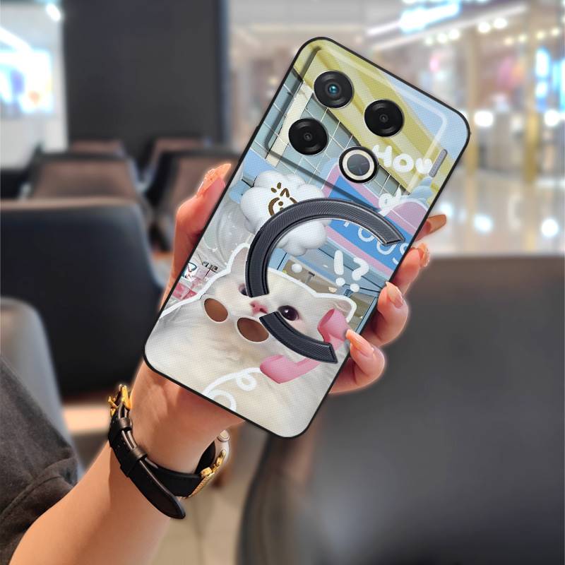Durable Dirt-resistant Phone Case For infinix GT 20 Pro/X6871 Graffiti Protective Shockproof Cartoon Anti-dust Cute TPU