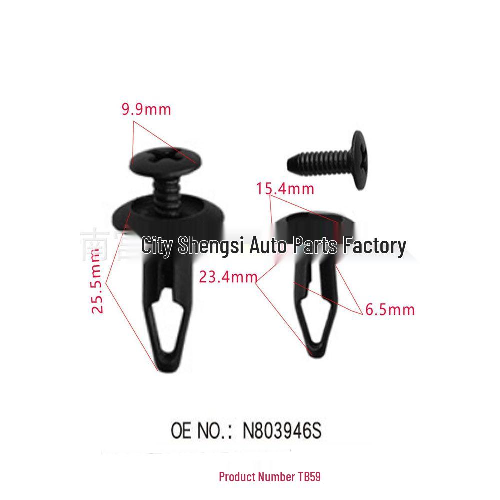 

Ford Focus/Mondeo/Fiesta Fender Liner Trim Panel Buckles 10000