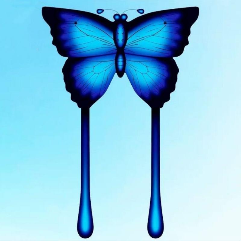 Colorful Children s Cartoon Butterfly Kite - Cross-border Seven-color Design