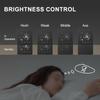 Programmable Mirror Thermostat for Room Heating with Touchscreen Digital Display and Electric Floor Heating Compatible Power