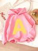 Herfst/Winter Californische Jongens Hoodie, Casual en Ontspannen Stijl, Fleece gevoerde Hoodie voor Jongens en Meisjes, 2026 Stijl