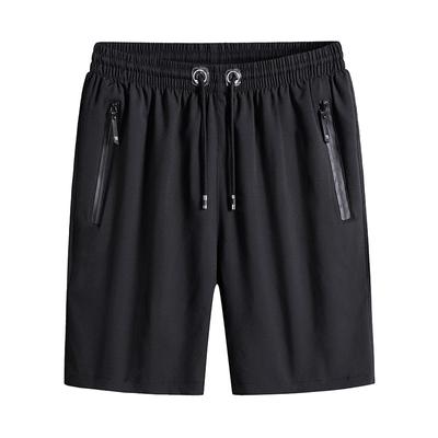 Letní Ležérní šortky Pánské Elastické Rychleschnoucí Běžecké a sportovní Capris Volný střih Plážové kalhoty Pohodlné