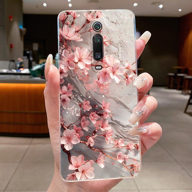 Phone Case For Xiaomi Mi9T Mi 9T Pro Funda Poco F2 Capa Redmi K20 Pro Coque Protective Cases Transparent Soft Silicone TPU Cover