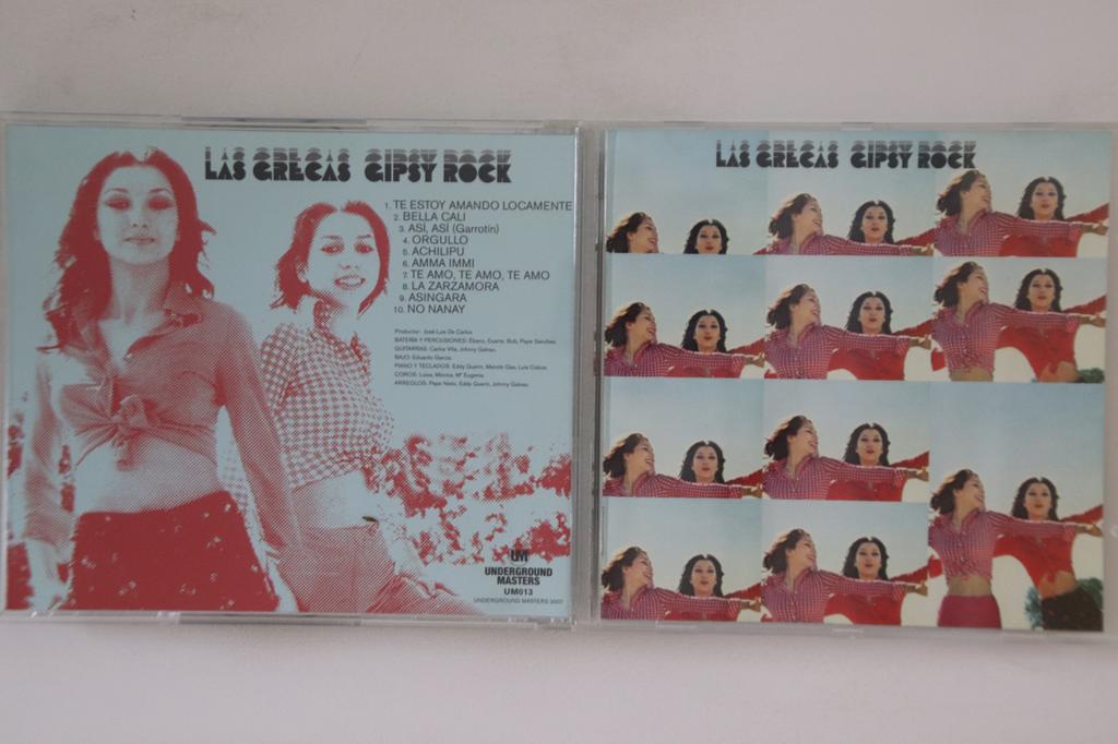 CD LAS GRECAS - Gipsy Rock UM013 UNDERGROUND MAS 2007 France Latin Used