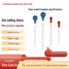Graduated Glass Pipette with Rubber Head - 0.5ml To 10ml