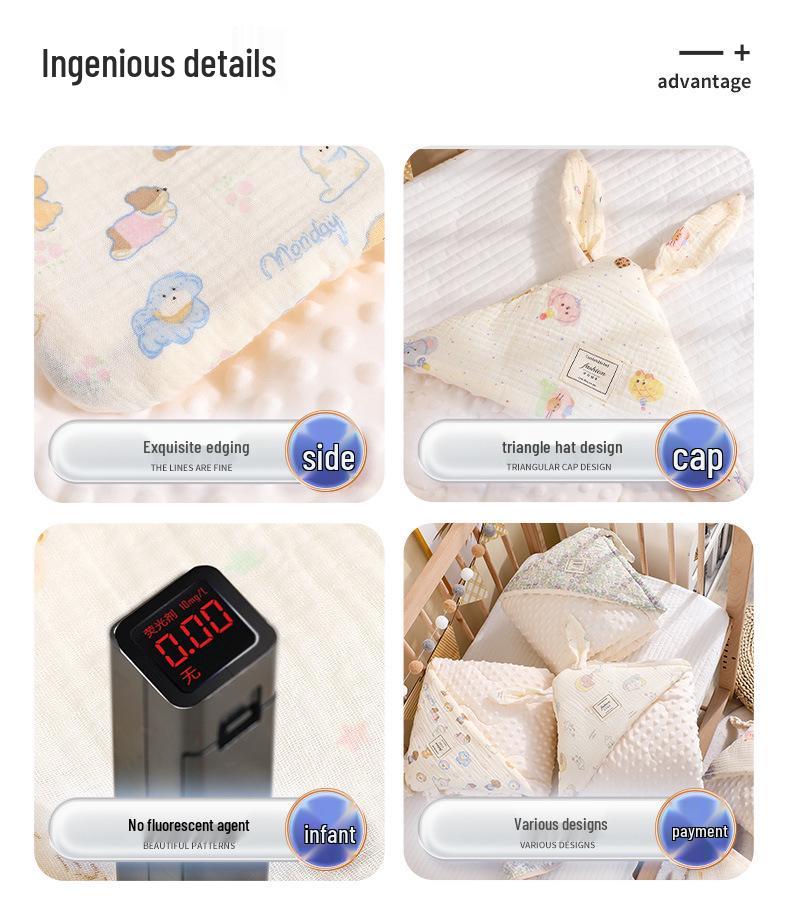 Infant Fleece DouDou Swaddle: Thickened, Warm Baby Wrap for Autumn/Winter