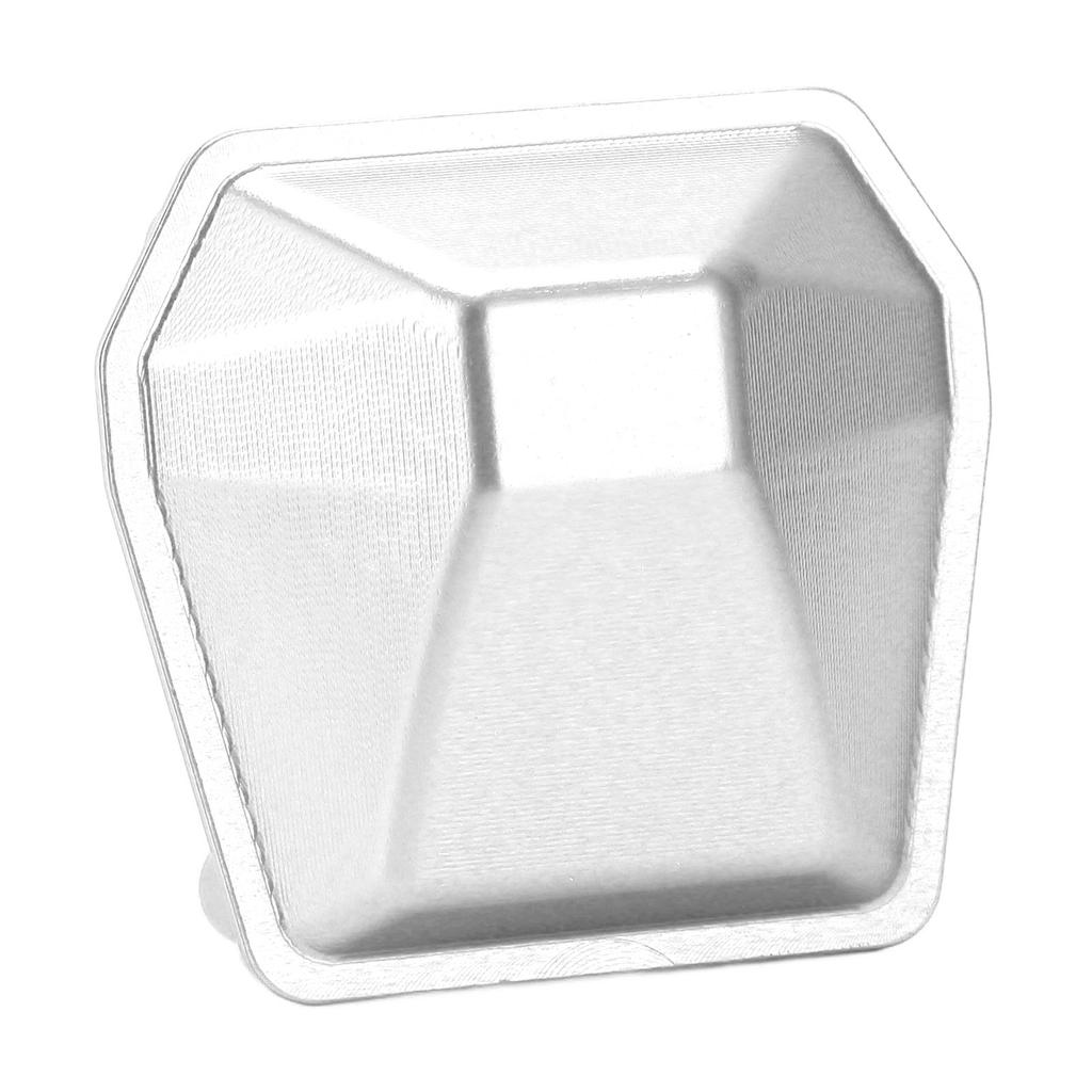Axle Diff Cover Aluminum Alloy Differential Cover for Axial Scx6 AXI05000 1 6 RC Crawler CarSilver