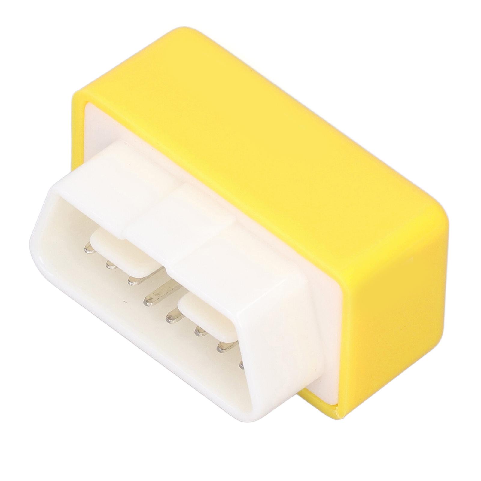 

ECO OBD2 Plug Drive Chip ABS Fuel Rugged Economy Tuning Box Universal for Cars After 1996Yellow жёлтый