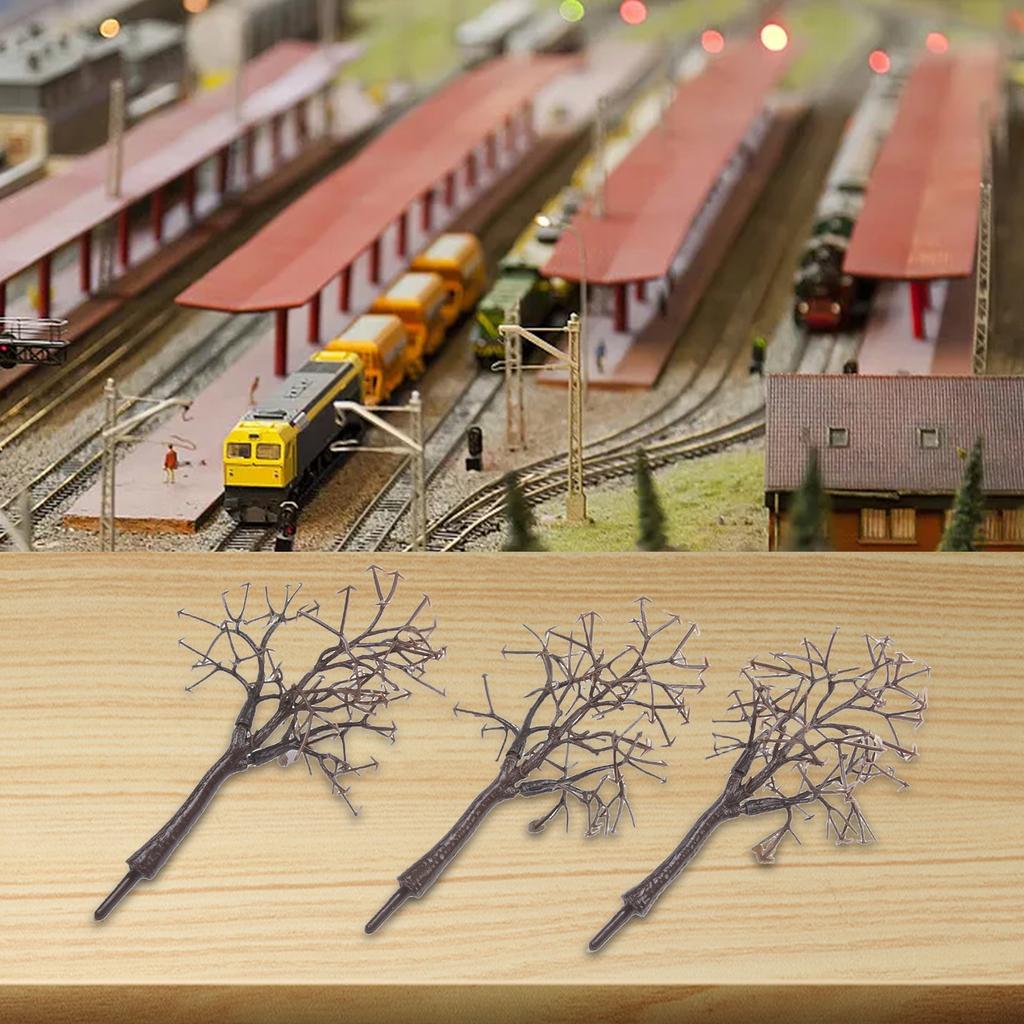 10pcs 12cm Scenery Landscape Model Bare Tree Trunk Simulation Plant Decoration For Garden Decor Home Room Decor