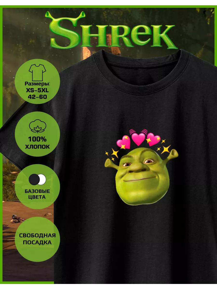 T-shirt with Shrek print L
