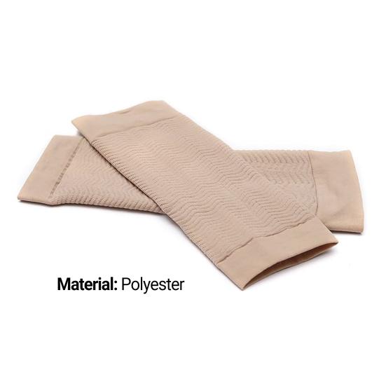 1 Pair Arm Gloves Fitted Slimming Weight Loss Shockproof Arm Sleeve for Running