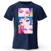 Kpop Series New 100 Pure Cotton Short Sleeved Mens Plus Size Loose Sports Tshirt Casual Street Wear Soft Highquality Top