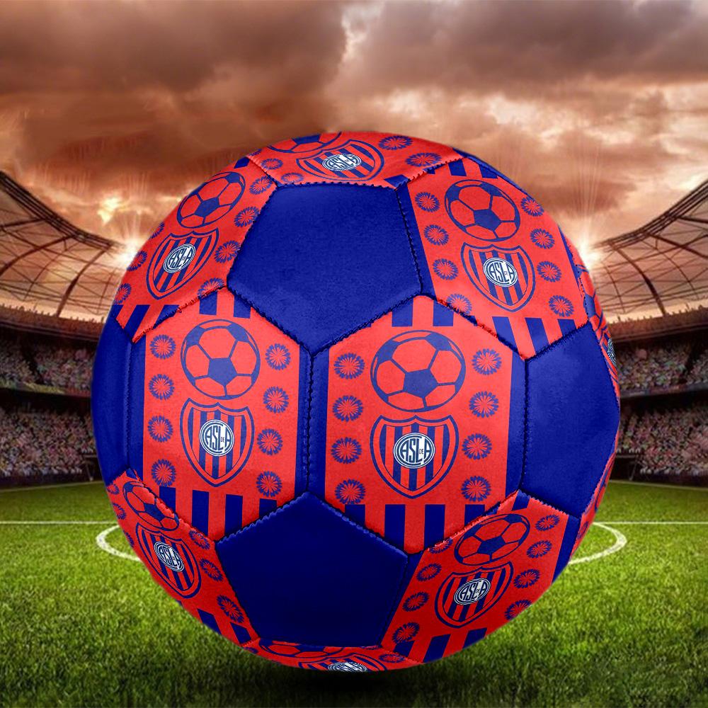 SAN LORENZO Indoor Soccer Ball Colorful All Ages Size 5 Machine Stitched PVC Competition Ready Durable High-Bounce