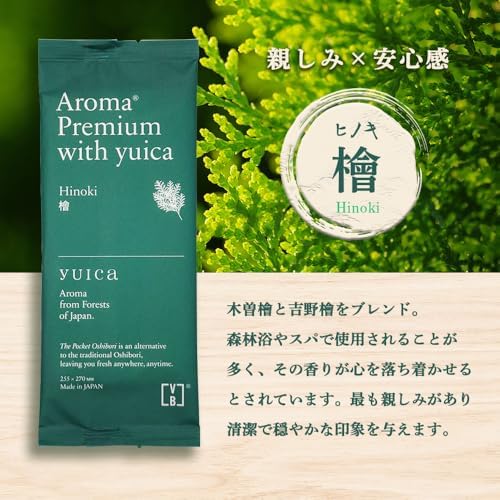 [30 Pieces] Aroma Oshibori AROMA Premium with Yuica Aroma Premium 3 Types X 10 Sets (30)