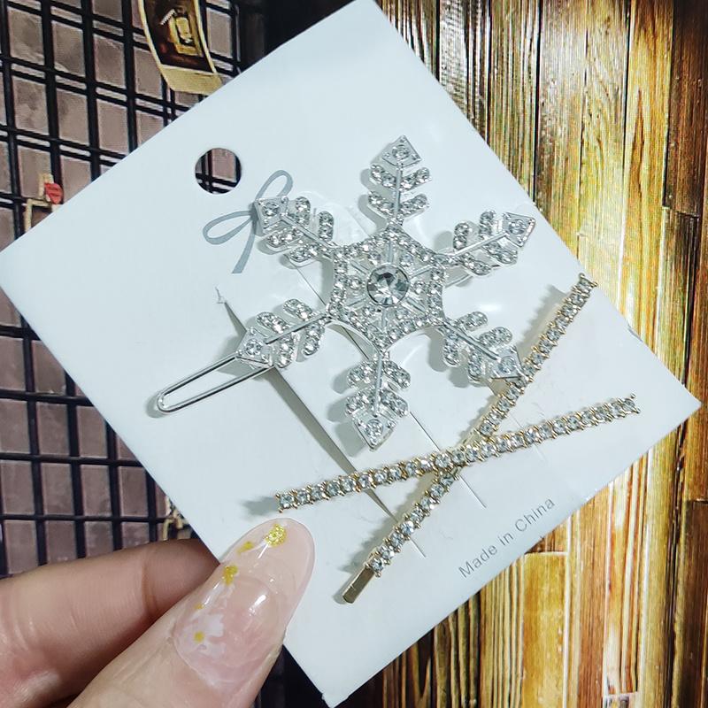 Kristall für Frauen Koreanische Neue Haarnadeln Mädchen Geometrische Perlen Haarspangen Mode Haarklammer Seitenclip Haaraccessoires