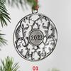 2023 Metal Snowman Pendant Christmas Tree Ornament Christmas Pendant Holiday Ornaments Home Decor Xmas Gifts New House Interior
