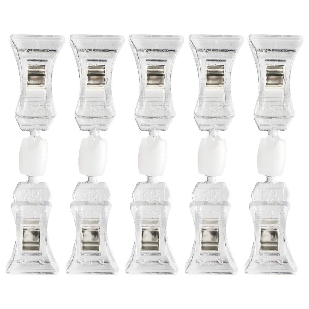 

Держатель зажима lingzaling для POP с обоих концов, общая длина 97 мм, цены, зажимы, соединение, прозрачный, (Набор 5)