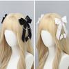 2000s Hair Clip for Halloween Gothic Lace Bowknot Hair Clip for Theme Event Anime Maid Barrettes Hair Holder for Cosplay