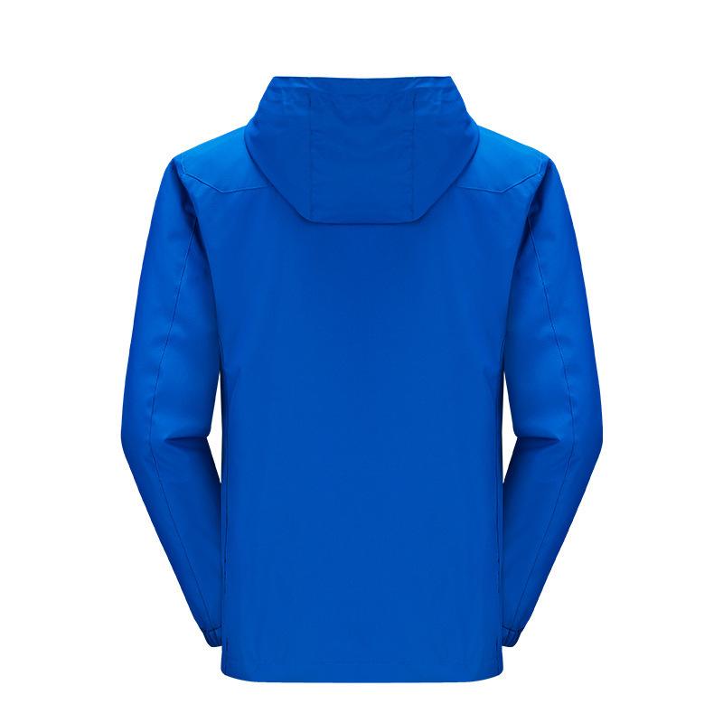 Spring and Autumn Jacket Men's Outdoor Sports Casual Hooded Three-dimensional Fashion Jacket Men's