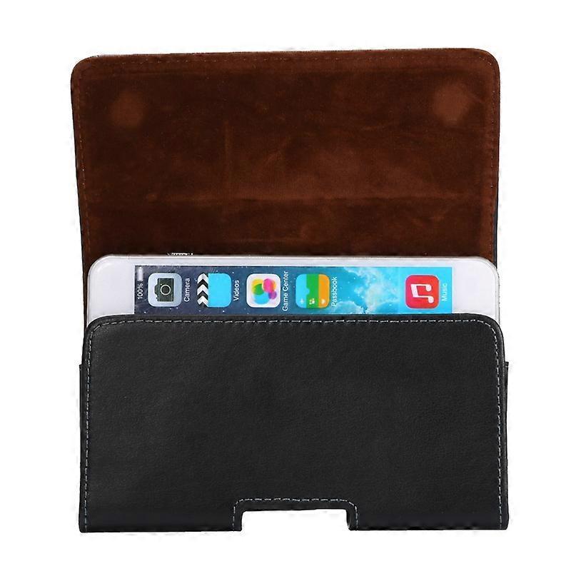 Genuine Leather Case Holster Pouch for iPhone SE (2020) SE (2022) 8 7 6s 6 4.7 Inch with Belt Clip -