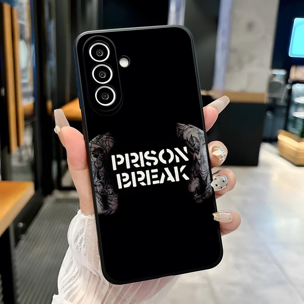 P-Prison Break TV Phone Case For Samsung A25 A13 A33 5G A54 A36 A35 A56 A52 A14 Shockproof Soft Cover