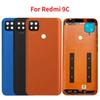 Back Cover For Xiaomi Redmi 9C Battery Cover Rear  Housing Case with Camera Frame Lens Repair Parts