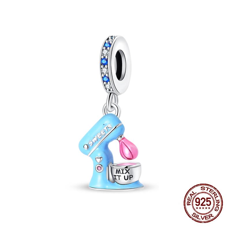 Charm Copper Fit Pandachoriginal Charms Bracelet Tailor Sewing Machine Pendant Beads Diy Jewelry Giftnew