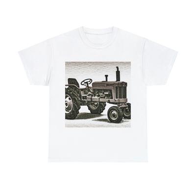 Vintage Stil Traktor Landarbeit T-Shirt Unisex Erwachsene Americana Outdoor T-Shirt