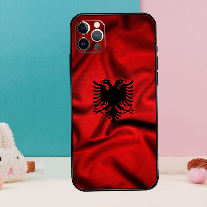 

Албания Албанцы Флаг Чехол для телефона Для iPhone 17 Air 16 15 14 13 12 11 Pro Max 12 13 mini 15 16 Plus 16e Чехол iPhone 13Pro MAX