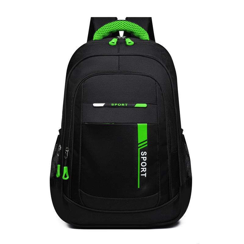 New large-capacity men's casual simple backpack travel computer backpack female junior high school high school college student schoolbag