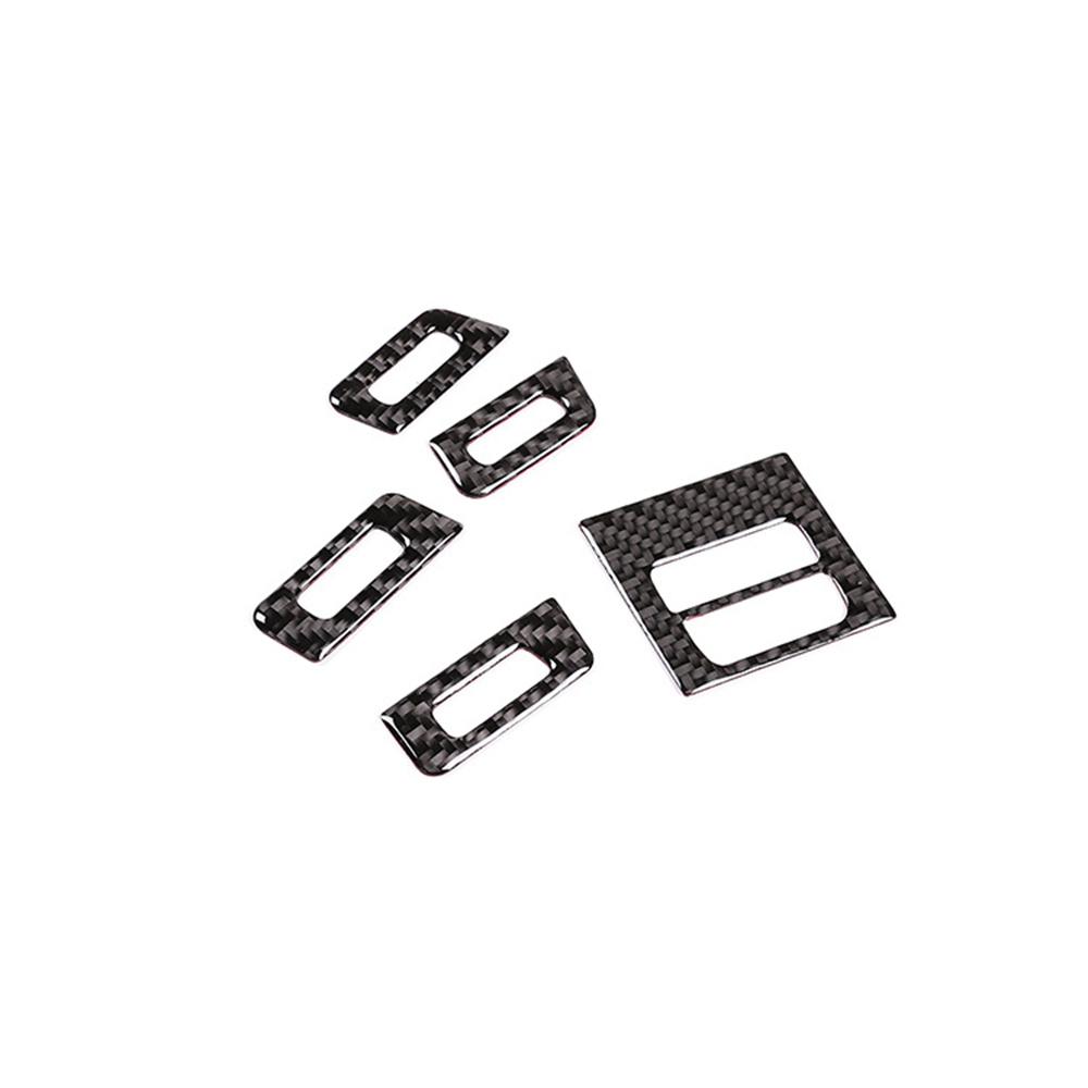 For BMW 3 Series E90 E92 E93 2005-2012 Low profile Carbon Fiber Air Vent Outlet Decorative Paste