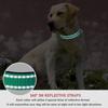 Dog Collar Reflective Strap With Safety Nylon Pet Collar Adjustable Pet Traction Rope Suitable For Small And Medium-Sized Pets
